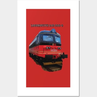 Electric Locomotive 242 288-9 Posters and Art